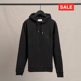 Hoodie aus Baumwolle mit Herz Logo Ton in Ton