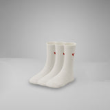 Kinder Socken mit Herz Logo 3er Pack