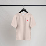 Kinder T-Shirt mit rotem Herz Logo