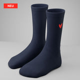 Socken aus Baumwolle mit Herz Logo